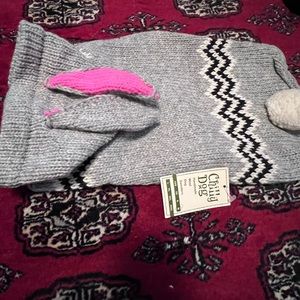 “Chilly Dog” dog sweater, the perfect Easter sweater, so cute on!